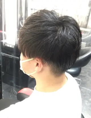 ショート メンズ Annon プライベートサロンのヘアスタイル