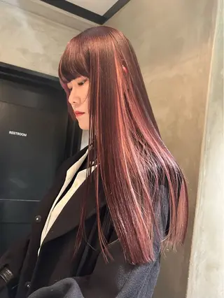 ロング カラー デザイン/アレンジ ❤︎イシイレイのヘアスタイル