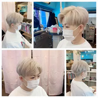 ショート ブルーヘブン TAKESHIのヘアスタイル