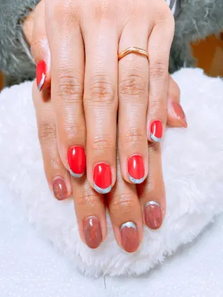 ネイル The Best Beauty受付担当のヘアスタイル