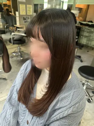 ロング 赤熊 咲良 🦔ྀིのヘアスタイル