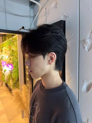 ミディアム 韓国特化 なおきのヘアスタイル