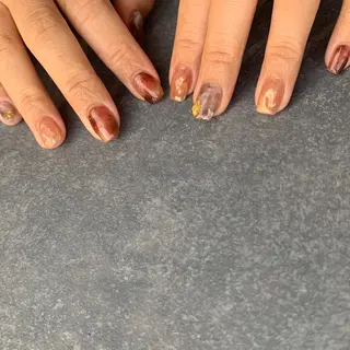 ネイル nail room clear. パラジェル所属・sode shioriのネイルデザイン