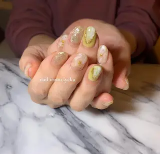 ネイル ﾈｲﾙﾙｰﾑﾘｯｶ 𝐦𝐚𝐲𝐮のネイルデザイン