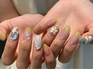 ネイル ゆず秋葉原 Vickyのネイルデザイン