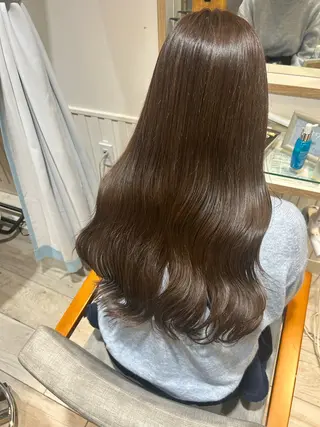 ロング 大川 夏実のヘアスタイル