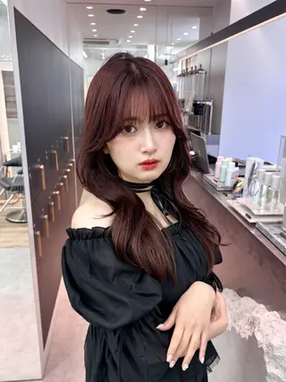 ロング 髪質改善/縮毛矯正/ 韓国ヘア/矢野のヘアスタイル