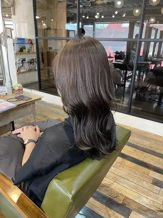 セミロング 中園 祥吾のヘアスタイル