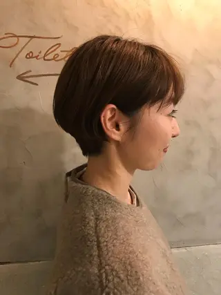 ショート さの あやねのヘアスタイル