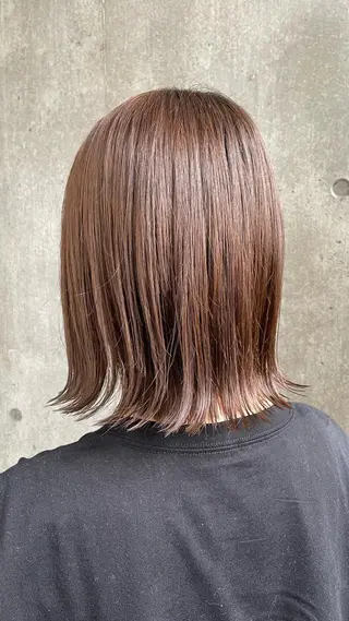 ミディアム 松本平太郎美容室大宮店所属・もりたみかこ 美容師お休み中のヘアスタイル