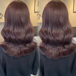 セミロング カラー kana ブリーチなしカラー✨のヘアスタイル