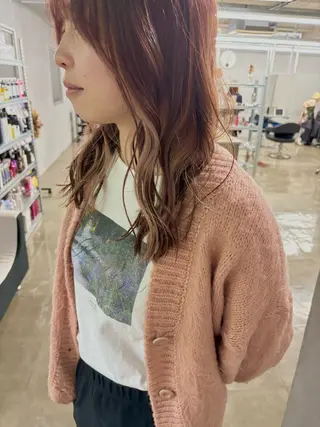 ミディアム メンズ/ダブルカラー /パーマ/来栖慧💈のヘアスタイル