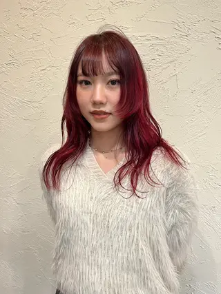 ロング カラー そね こまちのヘアスタイル