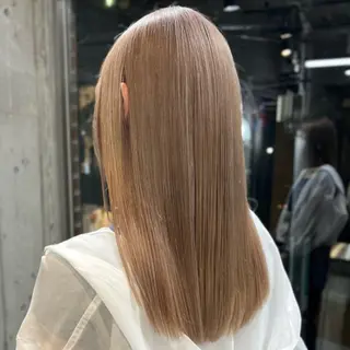 ロング カラー ミルクティーベージュ 🐱【Ryo】のヘアスタイル