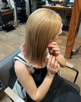 ミディアム arbos所属・arbos/鳳美容室 /  yunaのヘアスタイル