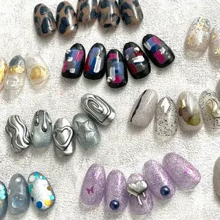 ネイル かわいいおつめ アサイのネイルデザイン