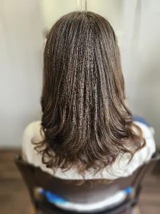 ロング パーマ terra✂️川嶋 大輔のヘアスタイル