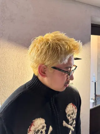 ショート 平尾/艶カラー/ アッシュ系/中川誠大のヘアスタイル