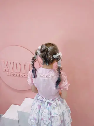 ロング NeocoCO所属・山口 舞弥のヘアスタイル