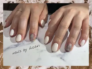 ショート カラー キッズ ネイル マツエク・マツパ illum hicariのネイルデザイン