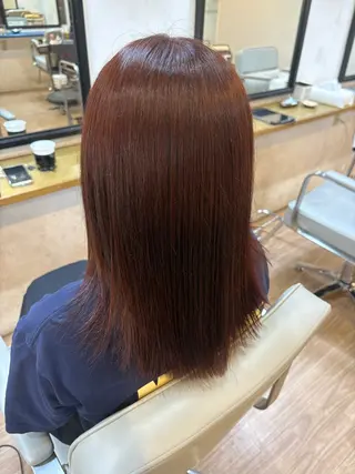 セミロング IRICO たまプラーザ所属・韓国ヘアー🇰🇷 MIWAのヘアスタイル