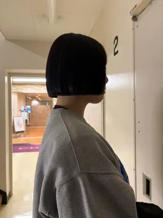 ショート ボブ/パーマ kusa‪🌱‬のヘアスタイル