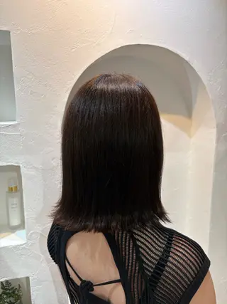 ミディアム 大人艶髪カラーを実現 /RAICAのヘアスタイル