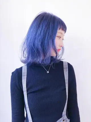 ミディアム 寺山 靖晃のヘアスタイル