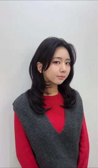 パーマ コテ巻き風パーマ 専門店　モモのヘアスタイル