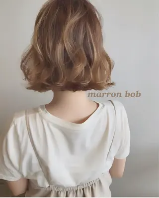 ミディアム カラー ヘアアレンジ topstylist 芳賀みなみのヘアスタイル