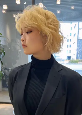 ショート 【海外風カラー】 ⭐︎DEAN名駅店☆のヘアスタイル