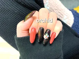 ネイル orchid ♡オーキッドのネイルデザイン