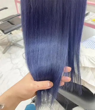 セミロング カラー SALOWIN横浜所属・𓍯韓国style/ 髪質改善𓍯中村和希のヘアスタイル