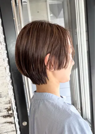 ショート カラー IKU ミニボブ名古屋のヘアスタイル