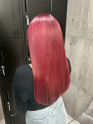 ロング カラー パーマ ヘアアレンジ メンズ キッズ レイヤー×ハイトーン / mihana🪐のヘアスタイル