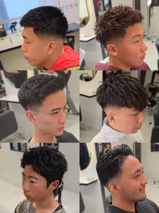 メンズ ショート パーマ カラー Lapis 名古屋駅前店所属・LEN名古屋/パーマ 海外ヘア/メンズ特化のヘアスタイル