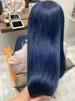 ロング カラー 透け感✨ダメージレス カラーHana🤍のヘアスタイル