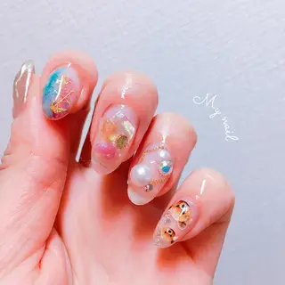 ネイル La neige* yuki 🥯🍑のネイルデザイン