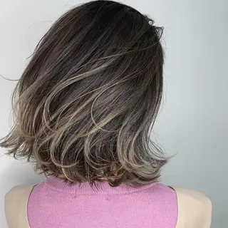 ミディアム カラー hair&make NOISM -eha-所属・メンズ特化美容師/ 新井　洸太のヘアスタイル