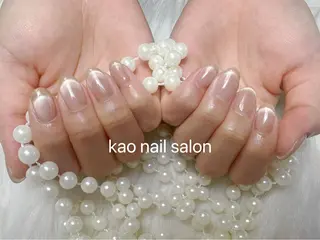 ネイル kao nail マグネット/長さだしのネイルデザイン