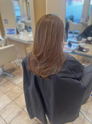 ロング 🇰🇷韓国風顔周り NANAMI🇰🇷のヘアスタイル