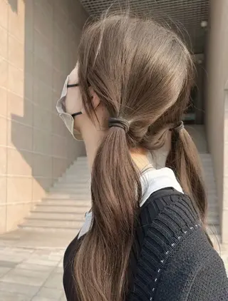 ロング カラー ヘアアレンジ 透明感💕今っぽ似合 わせ𝐍𝐨. 𝟏のヘアスタイル