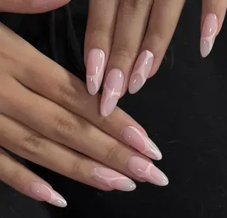 ネイル By moonネイル 🌷ワンホン/韓国風のネイルデザイン