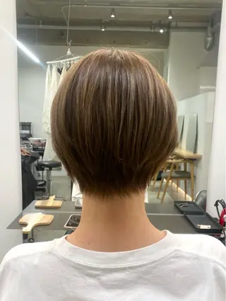 ショート 💋sara/レイヤ ー/ショート【蔵前】のヘアスタイル