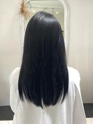 セミロング カラー ducha所属・DUCHA Tomida naoのヘアスタイル