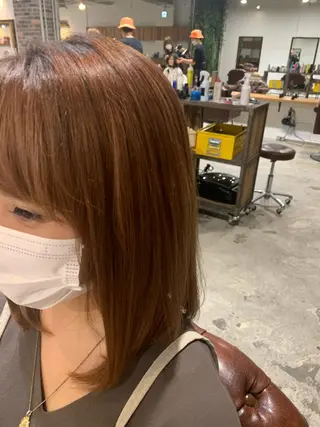 ミディアム ショート🌼パーマ 本間正子のヘアスタイル