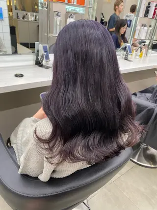 ロング カラー ダブルカラー/ 横浜/JURIのヘアスタイル