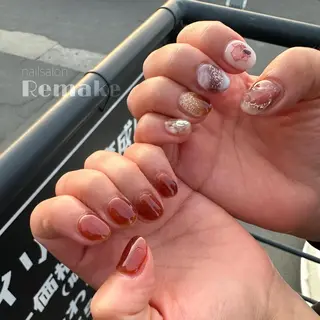 ネイル Giypsē所属・Runa ☽のネイルデザイン