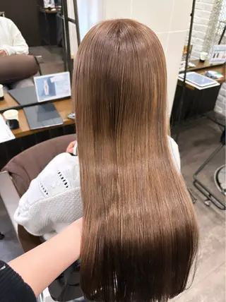 ロング カラー 🦄🩵YUNA 🩵🦄のヘアスタイル