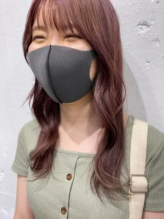 セミロング kai .のヘアスタイル